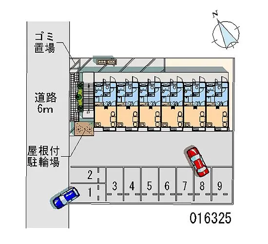 ★手数料０円★高崎市浜尻町　月極駐車場（LP）